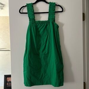 EUC Something Navy square neck dress sz xs